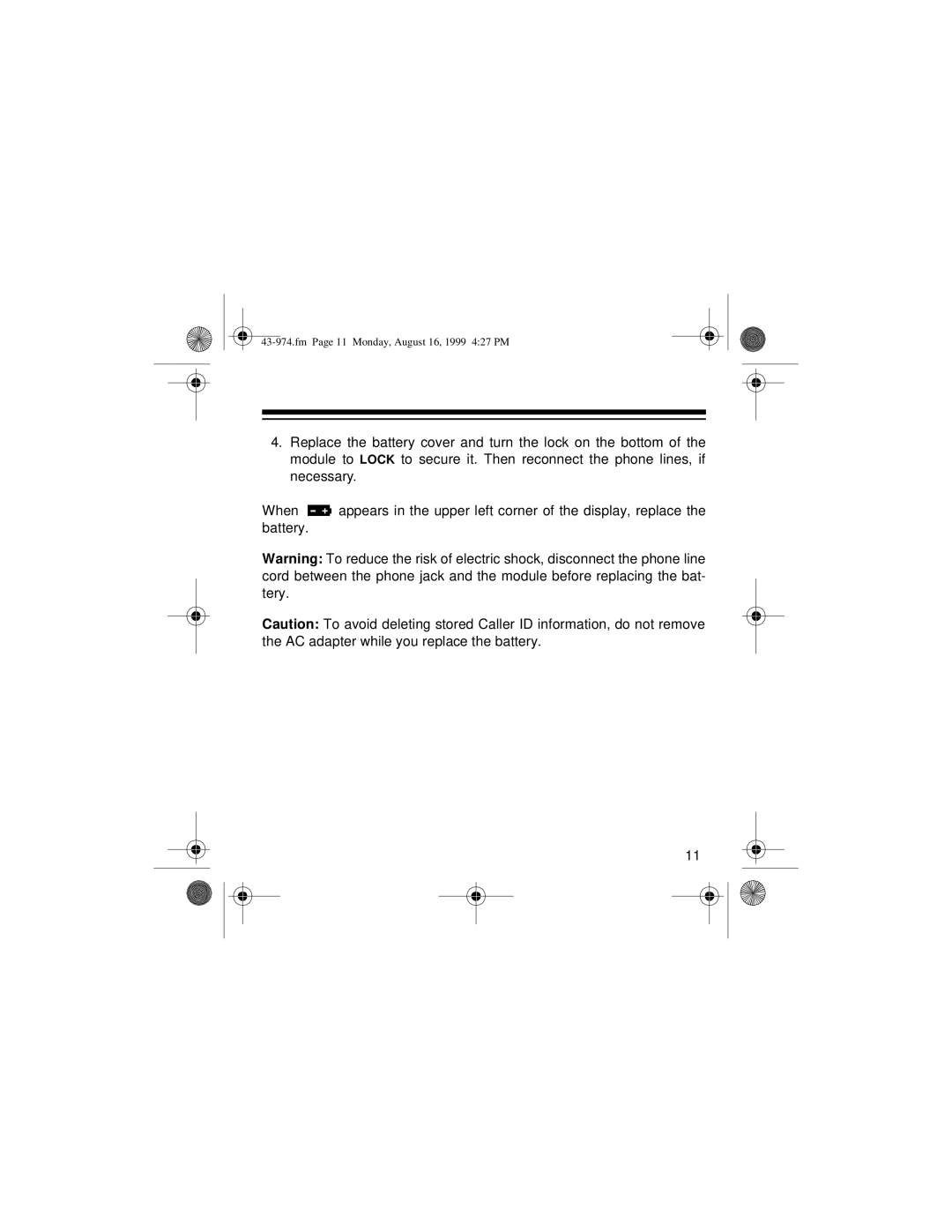 Radio Shack SYSTEM 440 owner manual Fm Page 11 Monday, August 16, 1999 427 PM 