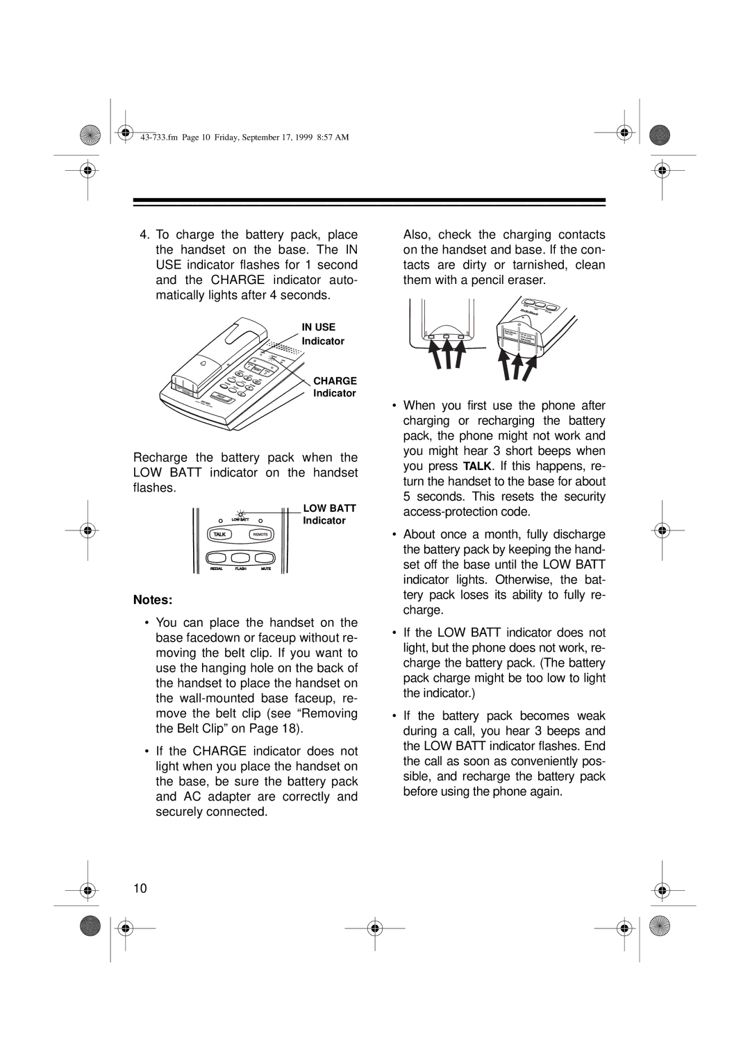 Radio Shack TAD-733 owner manual Use 