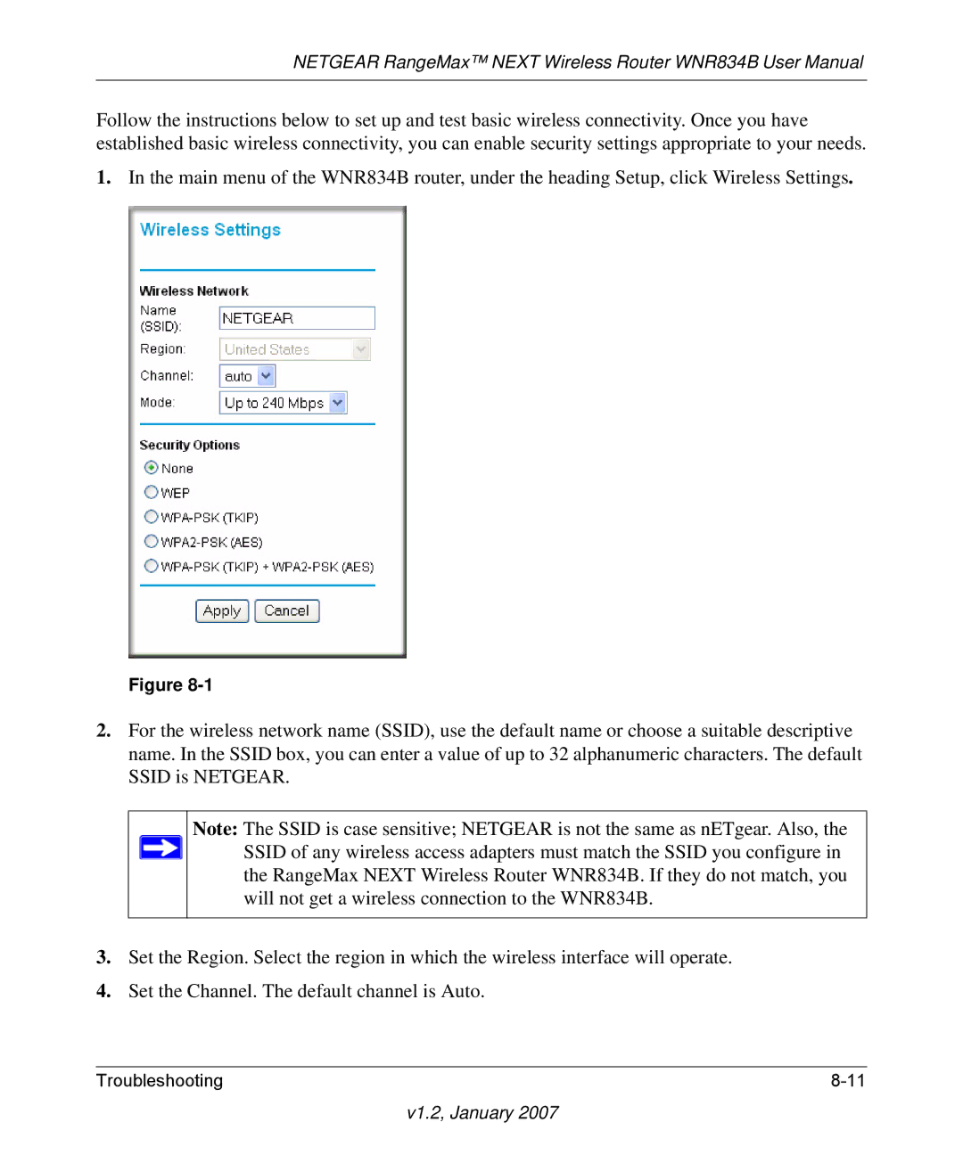 RadioLAN WNR834B user manual V1.2, January 