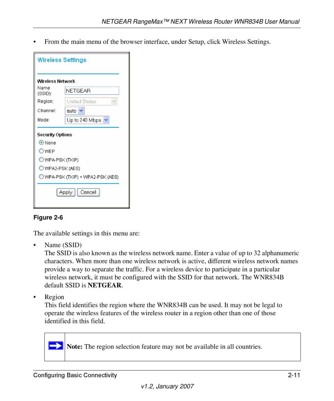 RadioLAN WNR834B user manual V1.2, January 