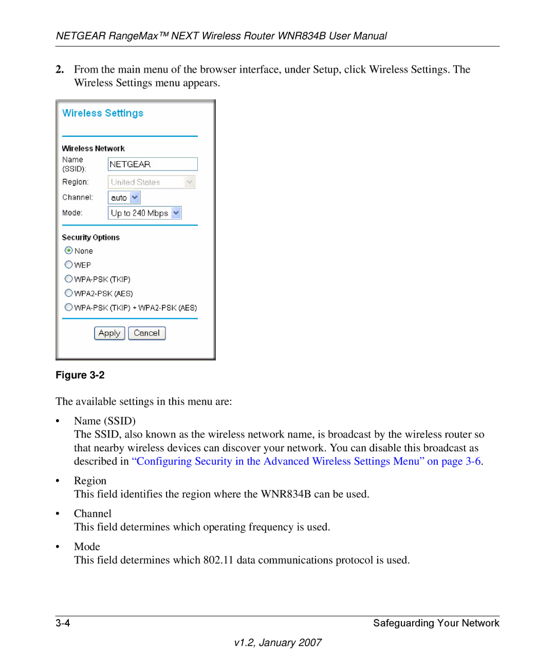 RadioLAN WNR834B user manual V1.2, January 