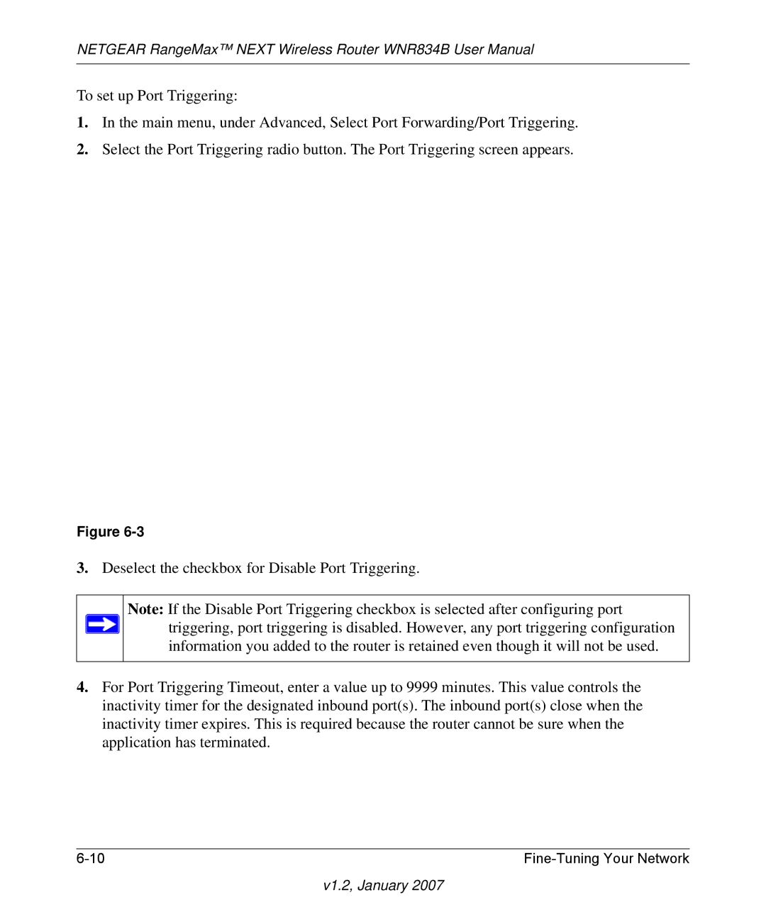 RadioLAN WNR834B user manual V1.2, January 