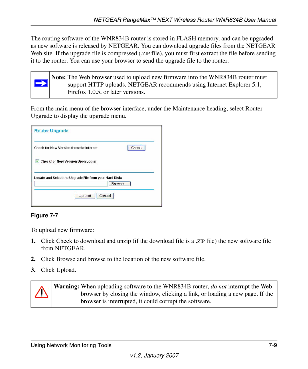 RadioLAN WNR834B user manual V1.2, January 