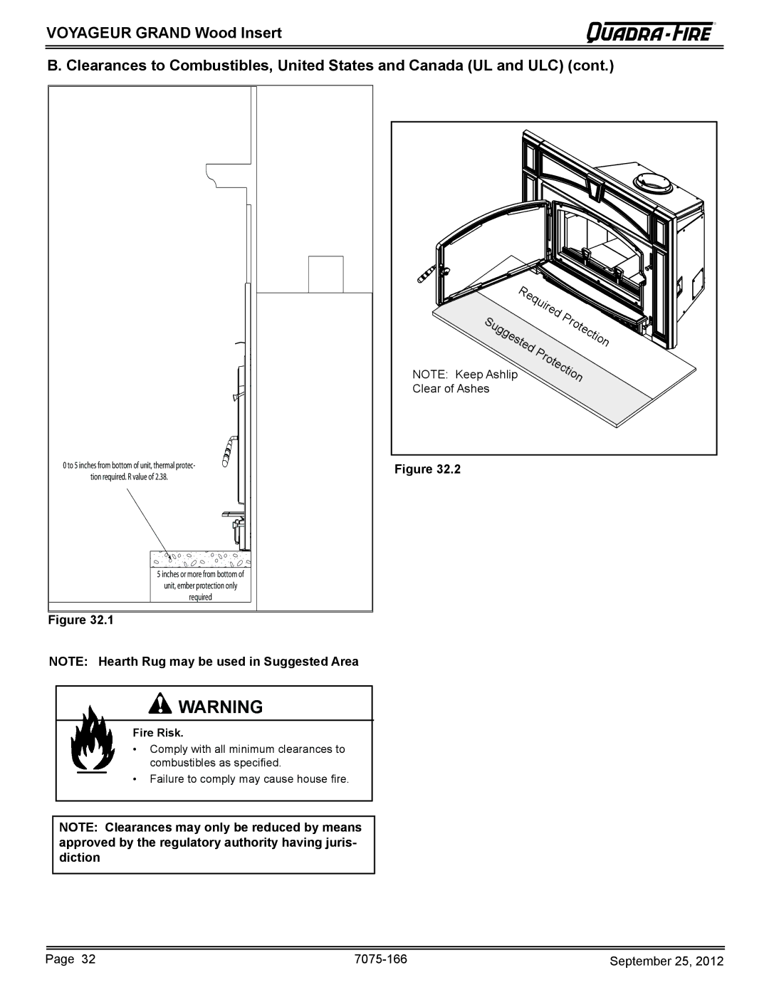 Radware VOYA-GRAND-MBK, VOYA-GRAND-PMH owner manual Clear of Ashes 