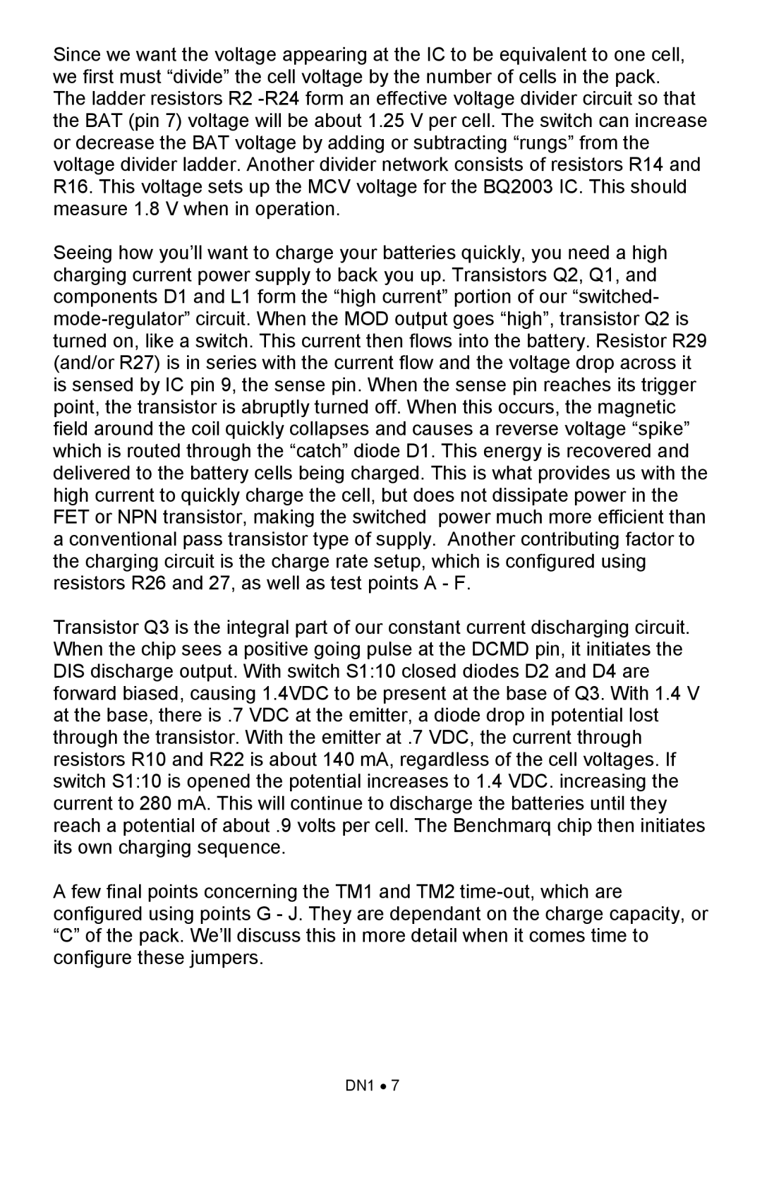 Ramsey Electronics DN1 manual 