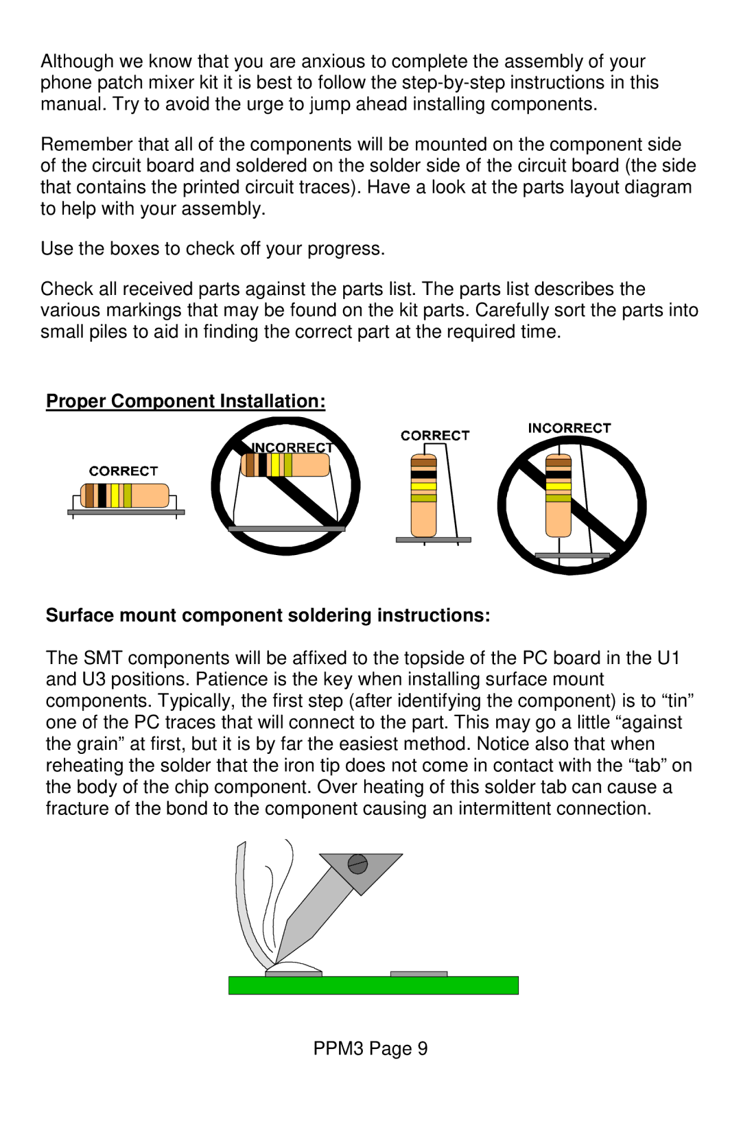 Ramsey Electronics PPM3 manual 