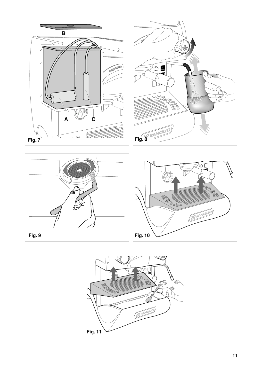 Rancilio E1, S1 TANK manual 