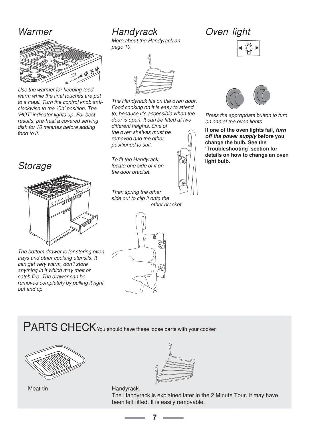 Rangemaster 110 installation instructions Warmer 