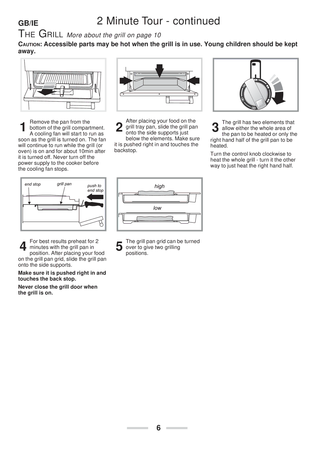 Rangemaster 90 Ceramic installation instructions Minute Tour 