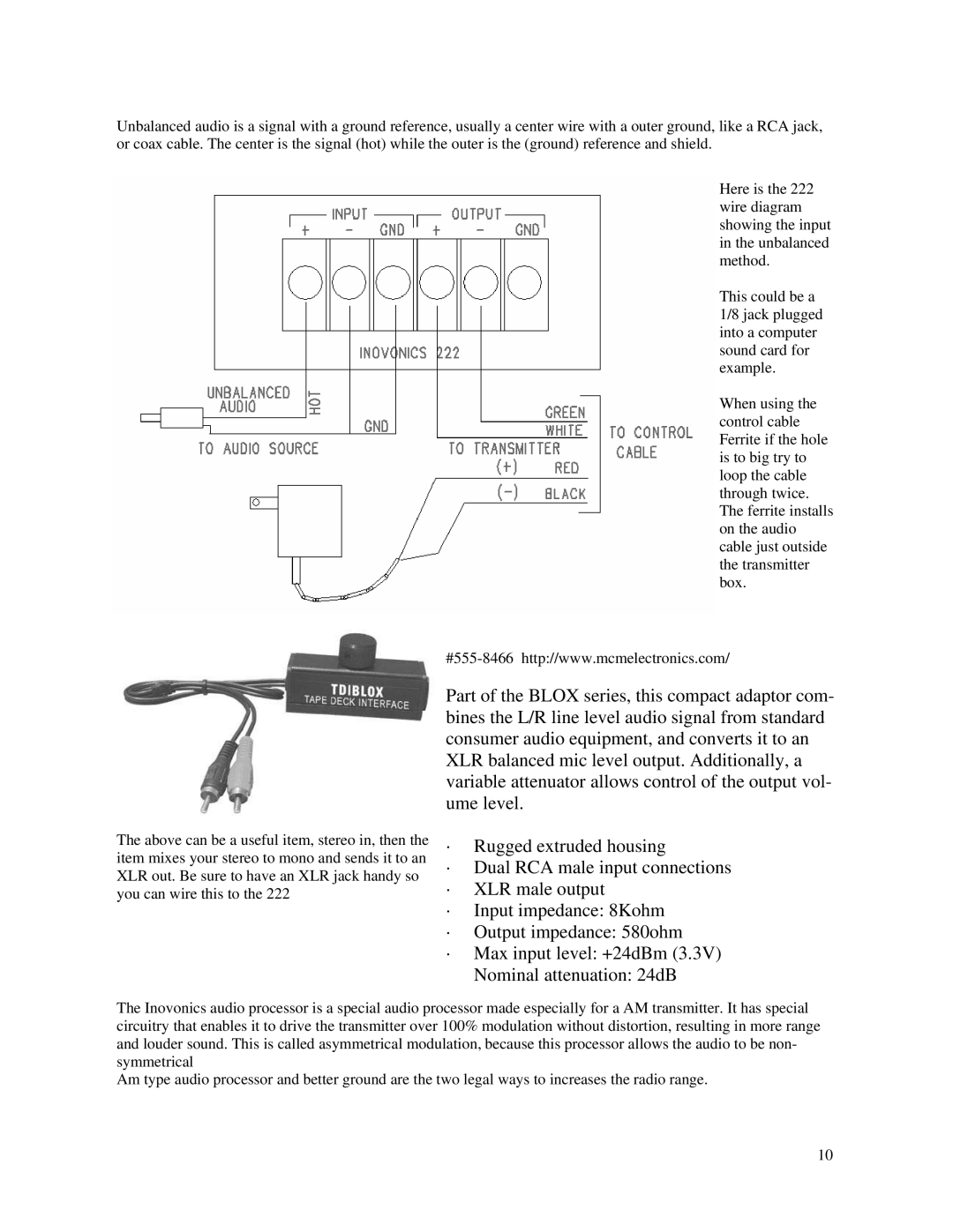 Rangemaster AM1000 installation manual 