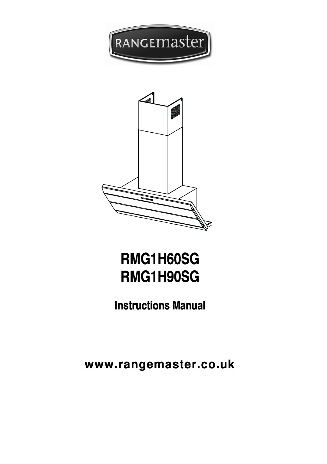 Rangemaster RMG1H60SG manual RMG1H90SG 