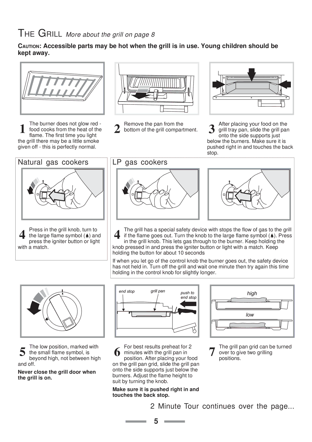 Rangemaster U1 215 02 installation instructions Natural gas cookers, LP gas cookers 