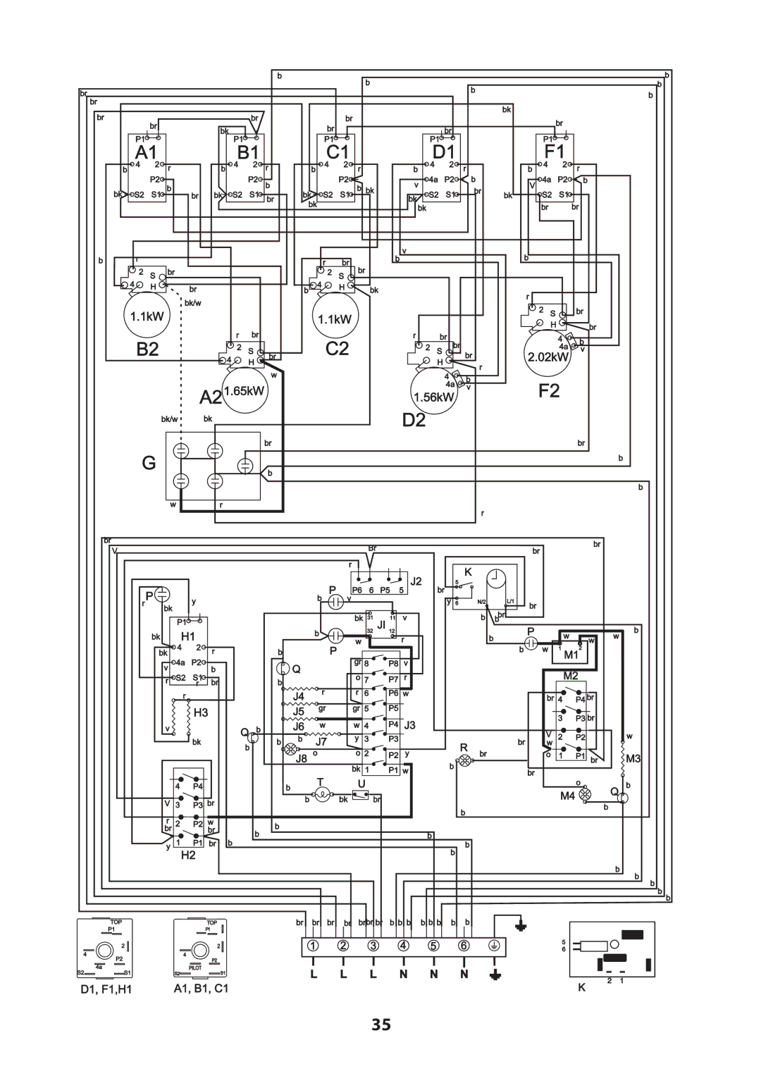 Rangemaster U109360 - 01 manual 1kW 02kW A21.65kW 56kW 