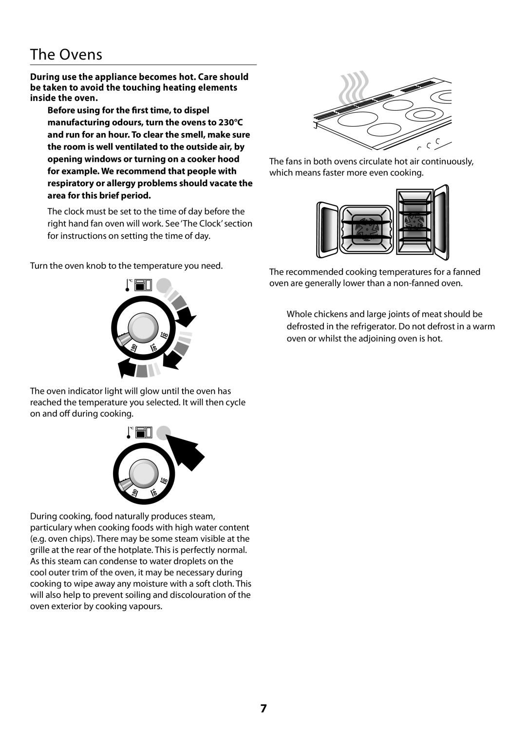 Rangemaster U109360 - 01 manual Ovens 