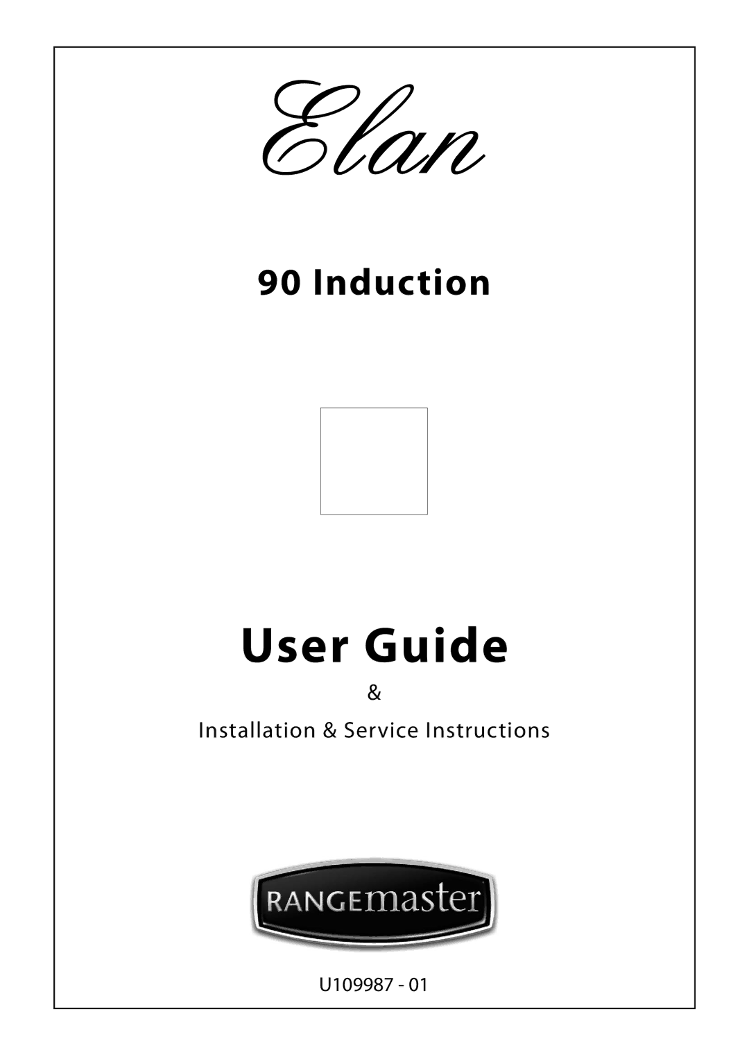 Rangemaster U109987 - 01 manual User Guide 