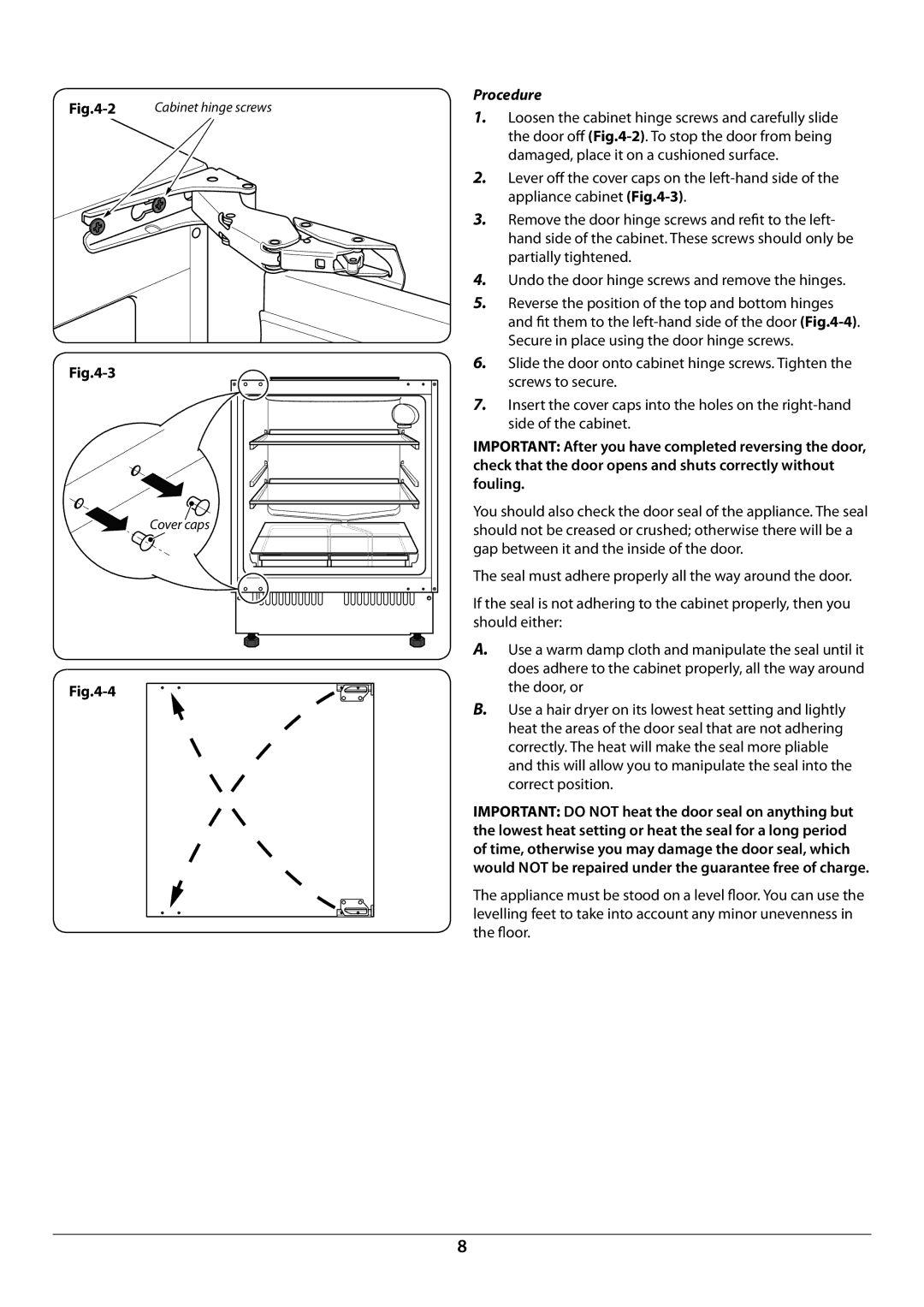 Rangemaster U110120 - 01A manual Procedure 