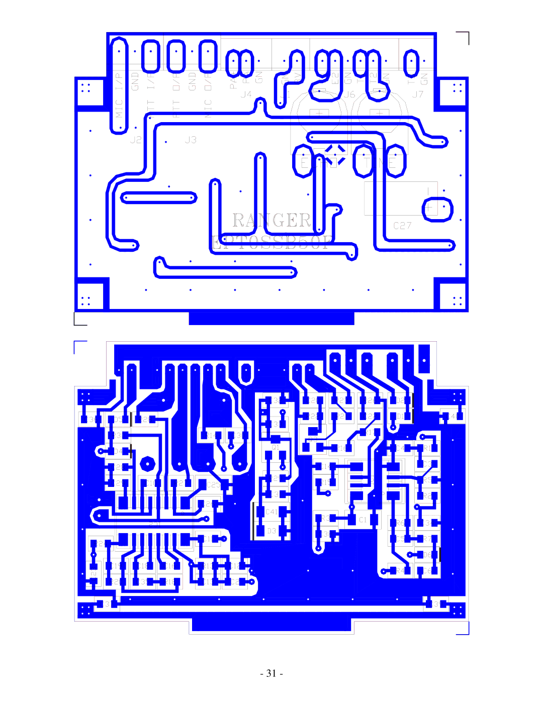 Ranger RCI-6300F HP, RCI-6300F TB service manual 