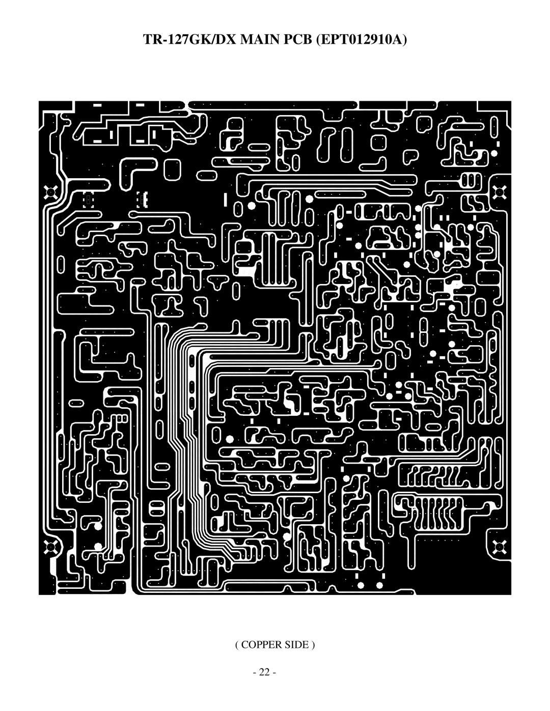 Ranger TR-127GK/DX service manual Copper Side 