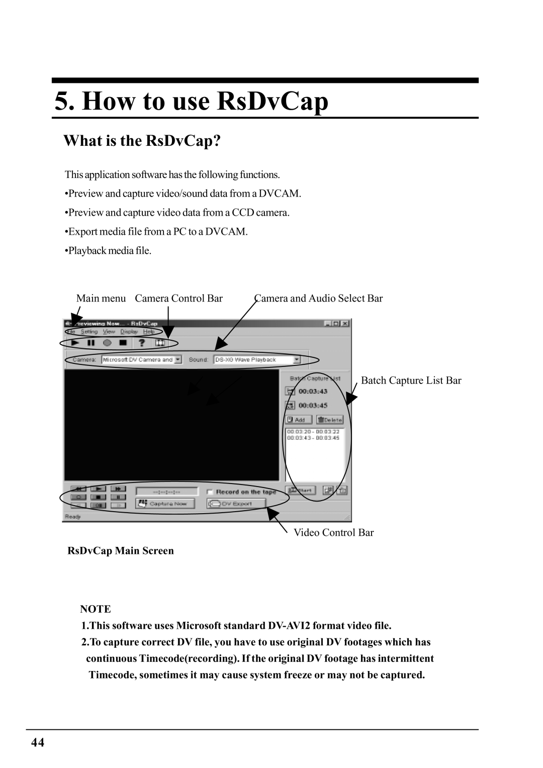 Ratoc Systems PCIFW1U manual How to use RsDvCap, What is the RsDvCap? 