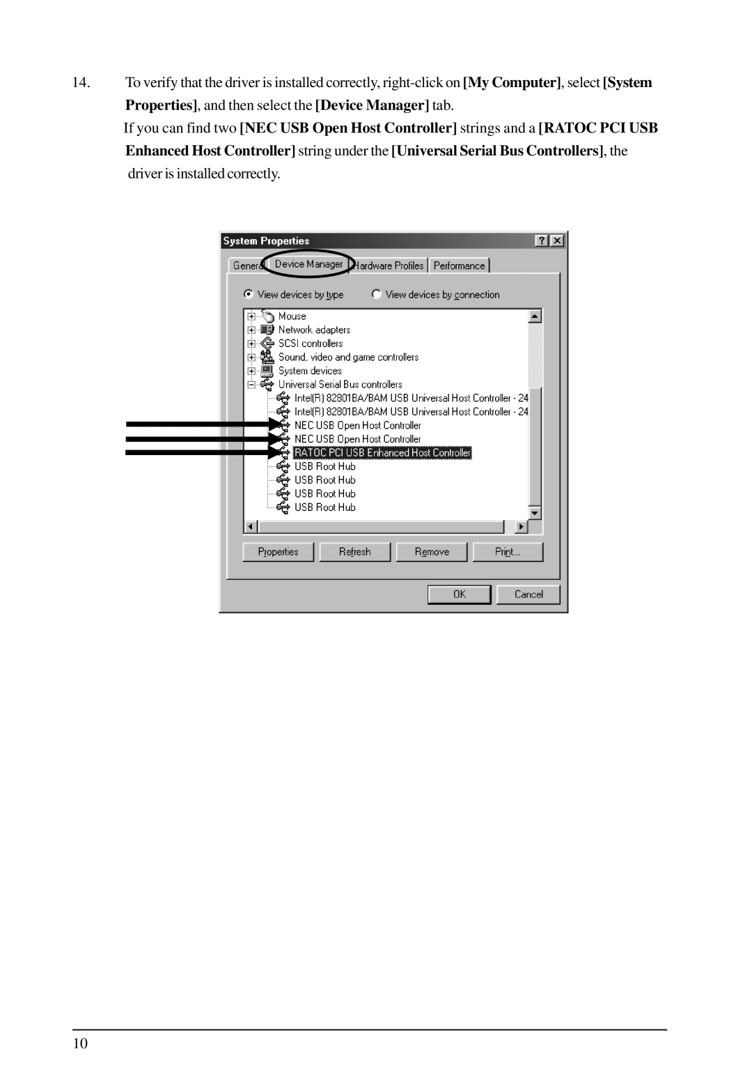 Ratoc Systems PCIU2 user manual 