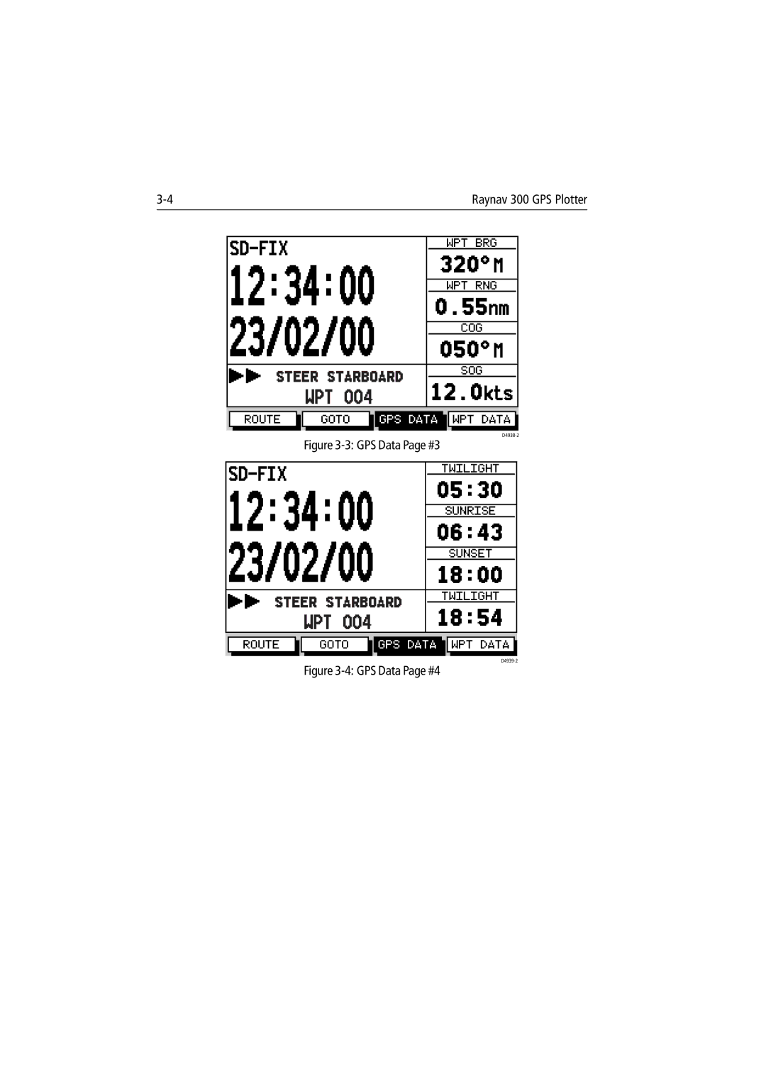 Raymarine 300 manual 123400 