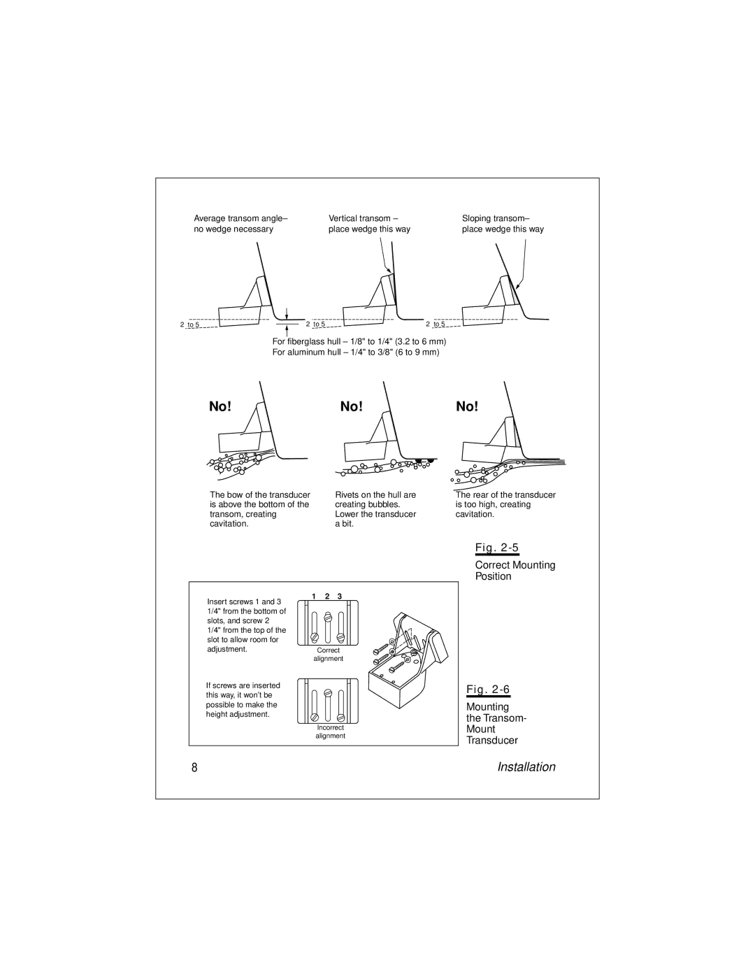 Raymarine L265 manual No!No!No 