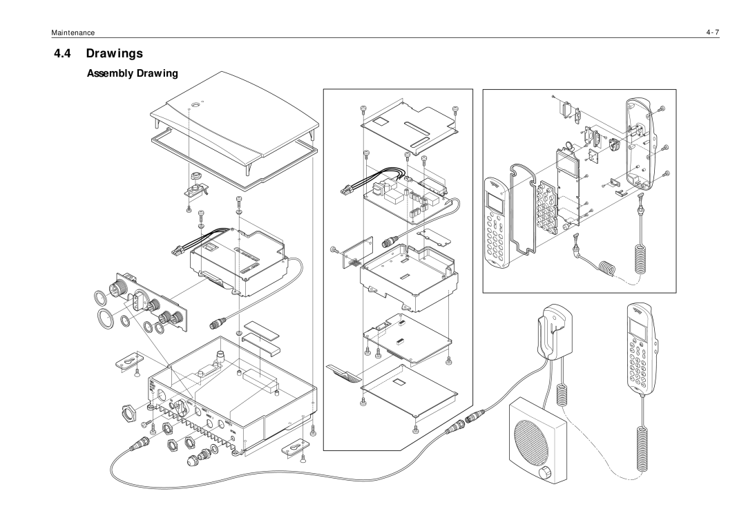 Raymarine Ray230 manual Drawings 