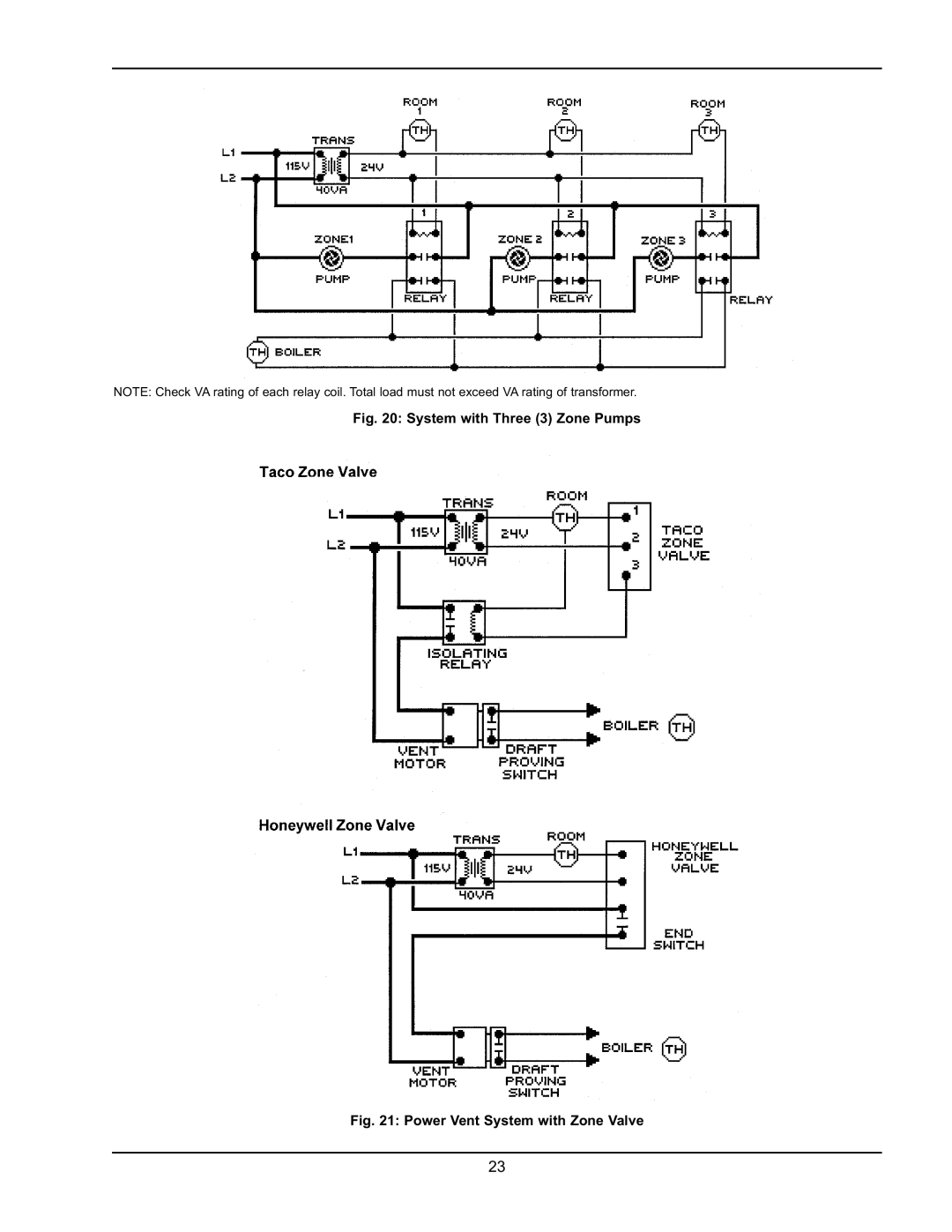 Raypak 0180B Type H manual System with Three 3 Zone Pumps 