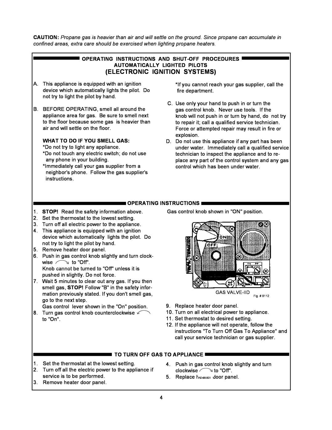 Raypak 055B installation instructions Electronic Ignition Systems, Gas Valve-Iid 