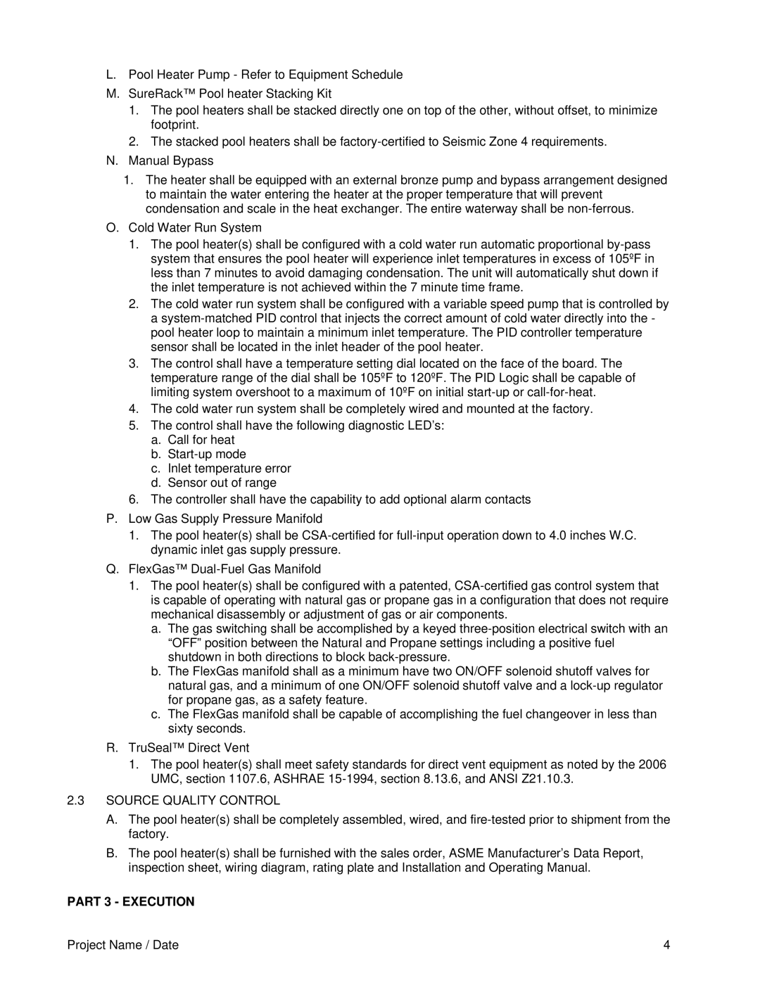 Raypak 2072B-2342B dimensions Source Quality Control, Part 3 Execution 