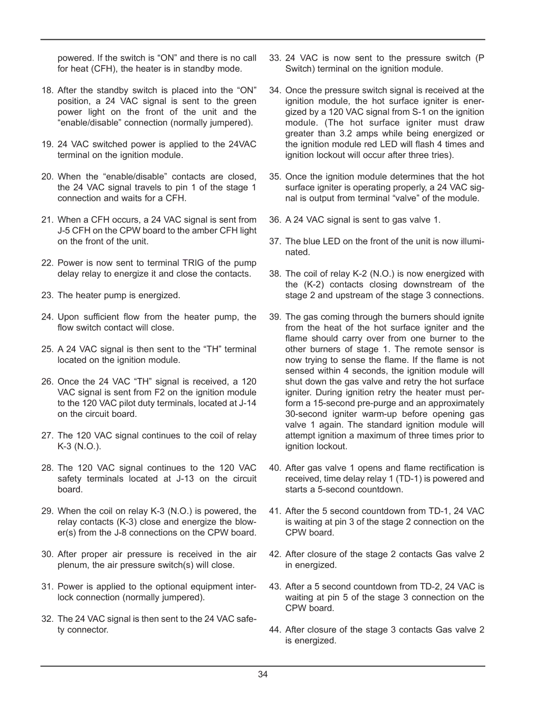 Raypak 399B-2339B operating instructions 