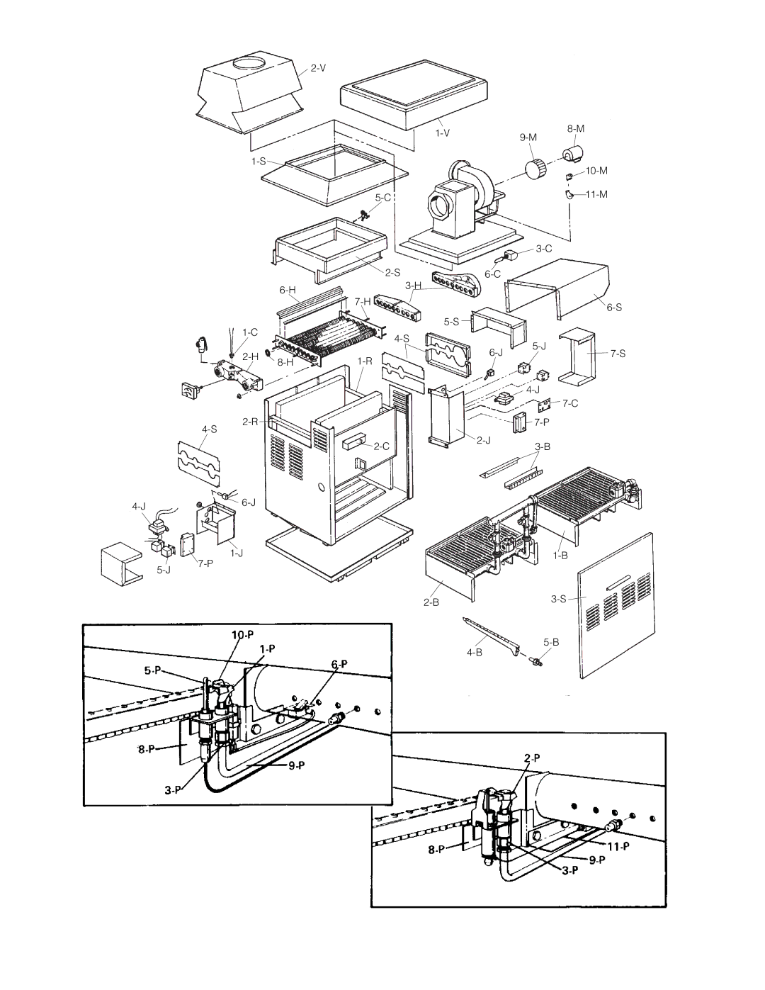 Raypak 404, 334 instruction sheet S6-C 10-M 11-M J6-J 