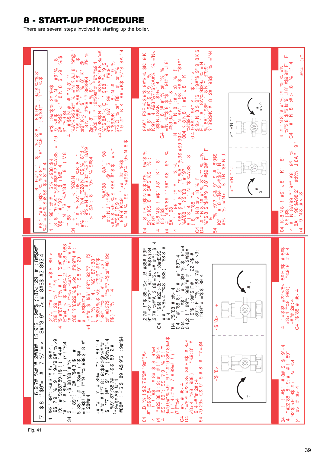 Raypak 120, 85 manual START-UP Procedure, Are several steps involved in starting up the boiler 