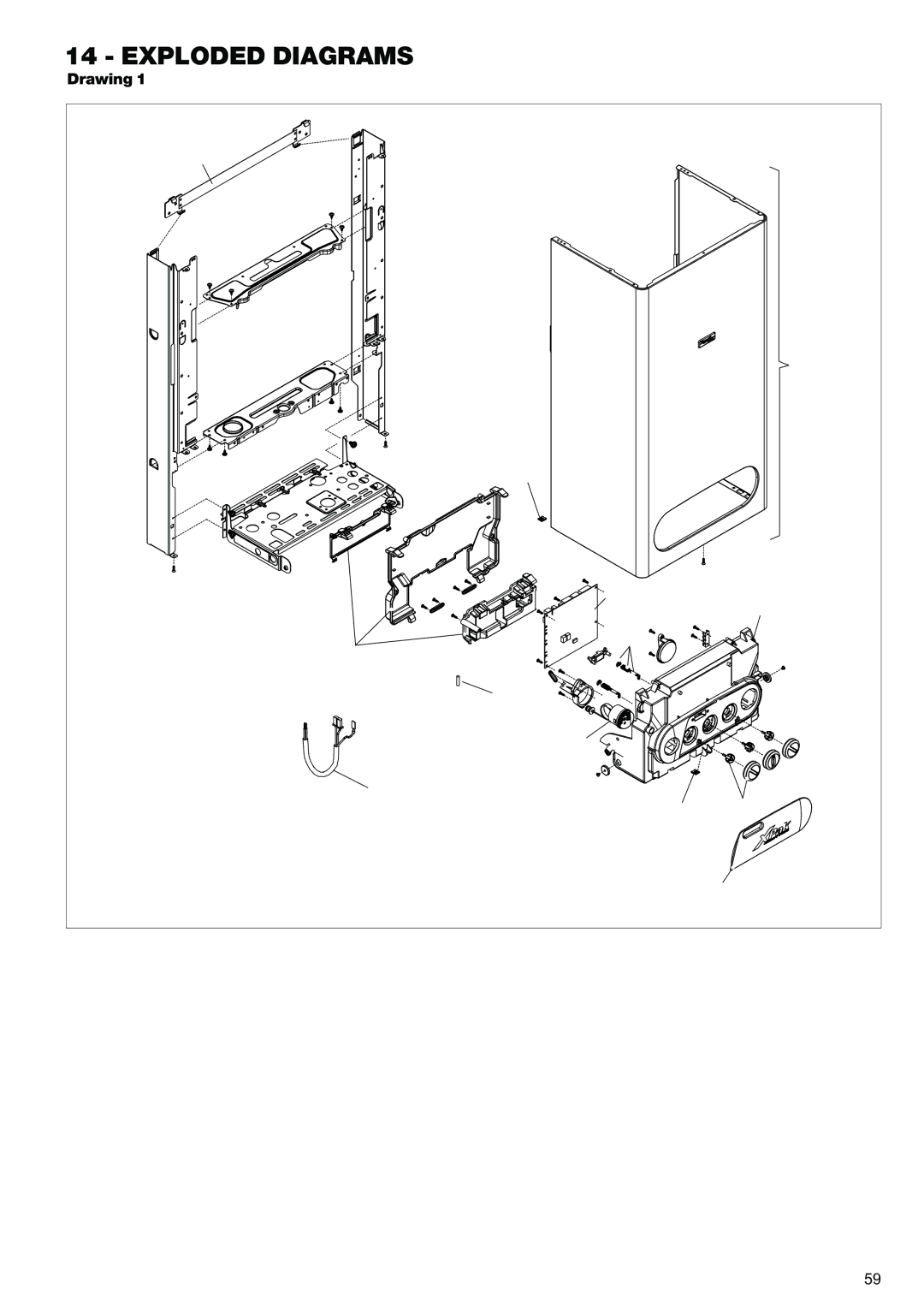 Raypak 120, 85 manual Exploded Diagrams 