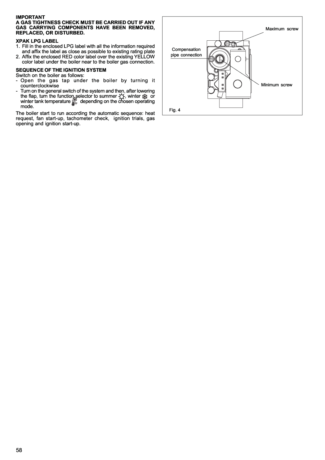 Raypak 85, 120 manual Xpak Lpg Label, Sequence Of The Ignition System 