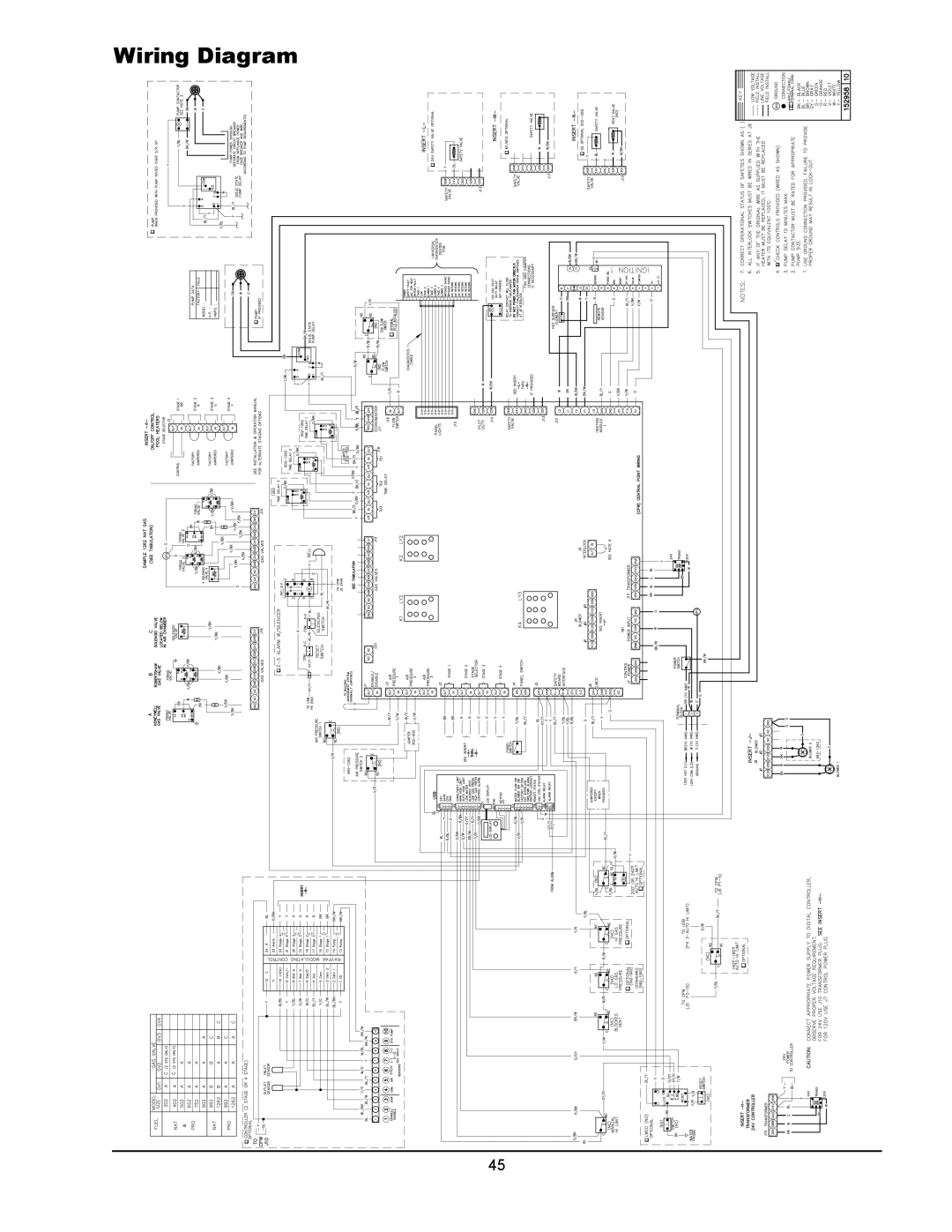 Raypak 302B, 902B manual Wiring Diagram 