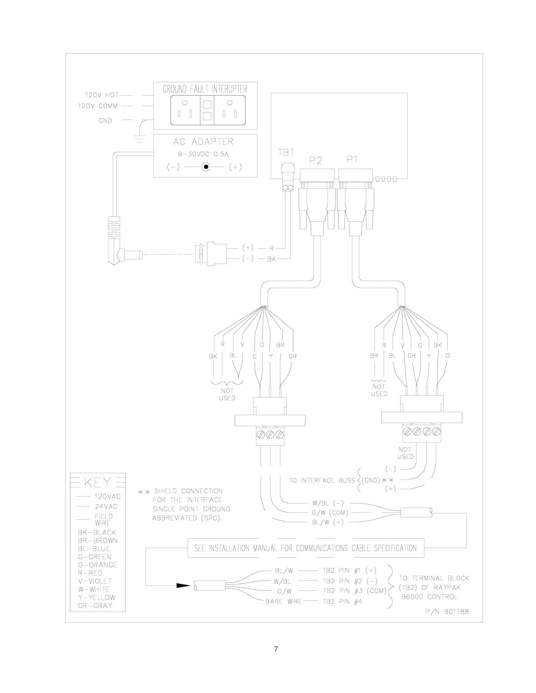 Raypak B6000 manual 