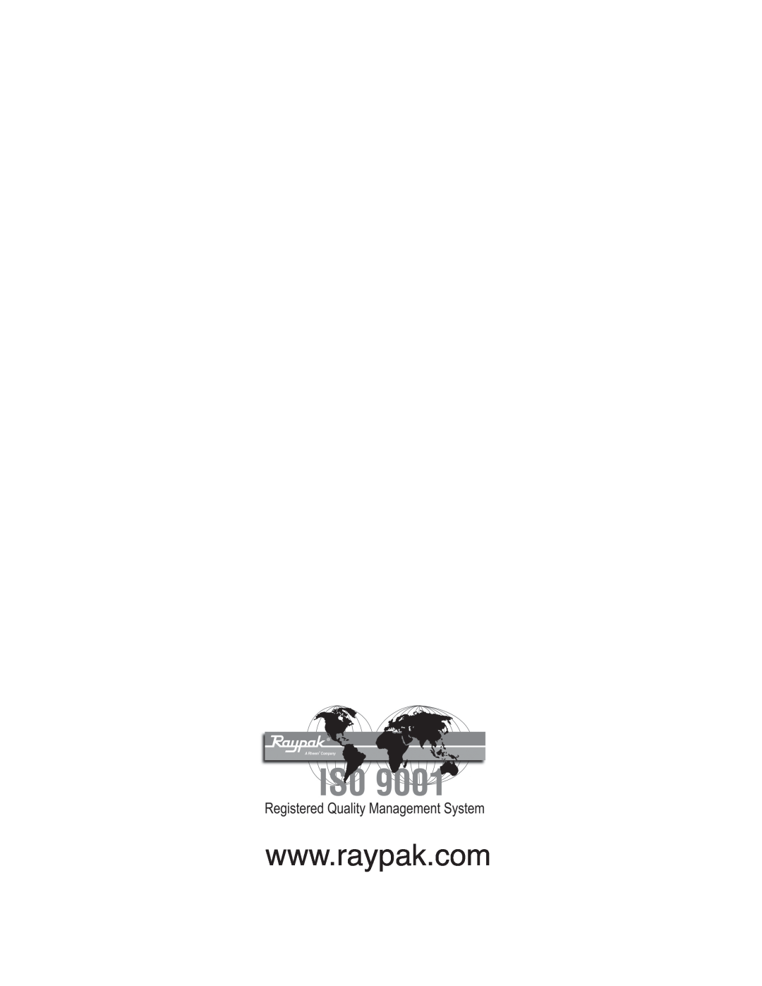 Raypak els 552-2, ELS 1102-2 manual 