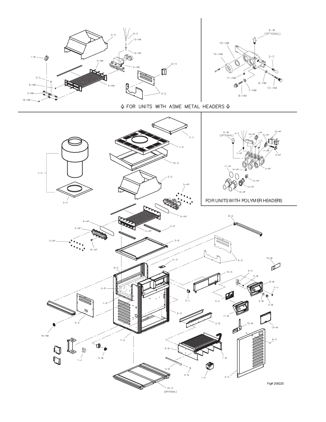 Raypak R335B, R265B manual For Units with Polymer Headers 