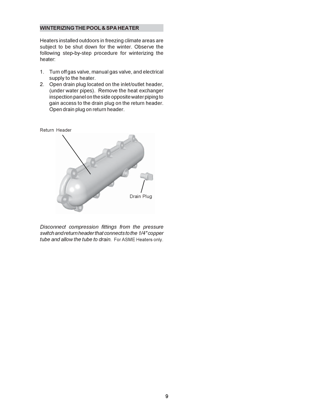 Raypak P-R185B To P-R405B, C-R185B To P-R405B, P-R185BL To P-R405BL, C-R185BL To C-R405BL, RP2100 manual 