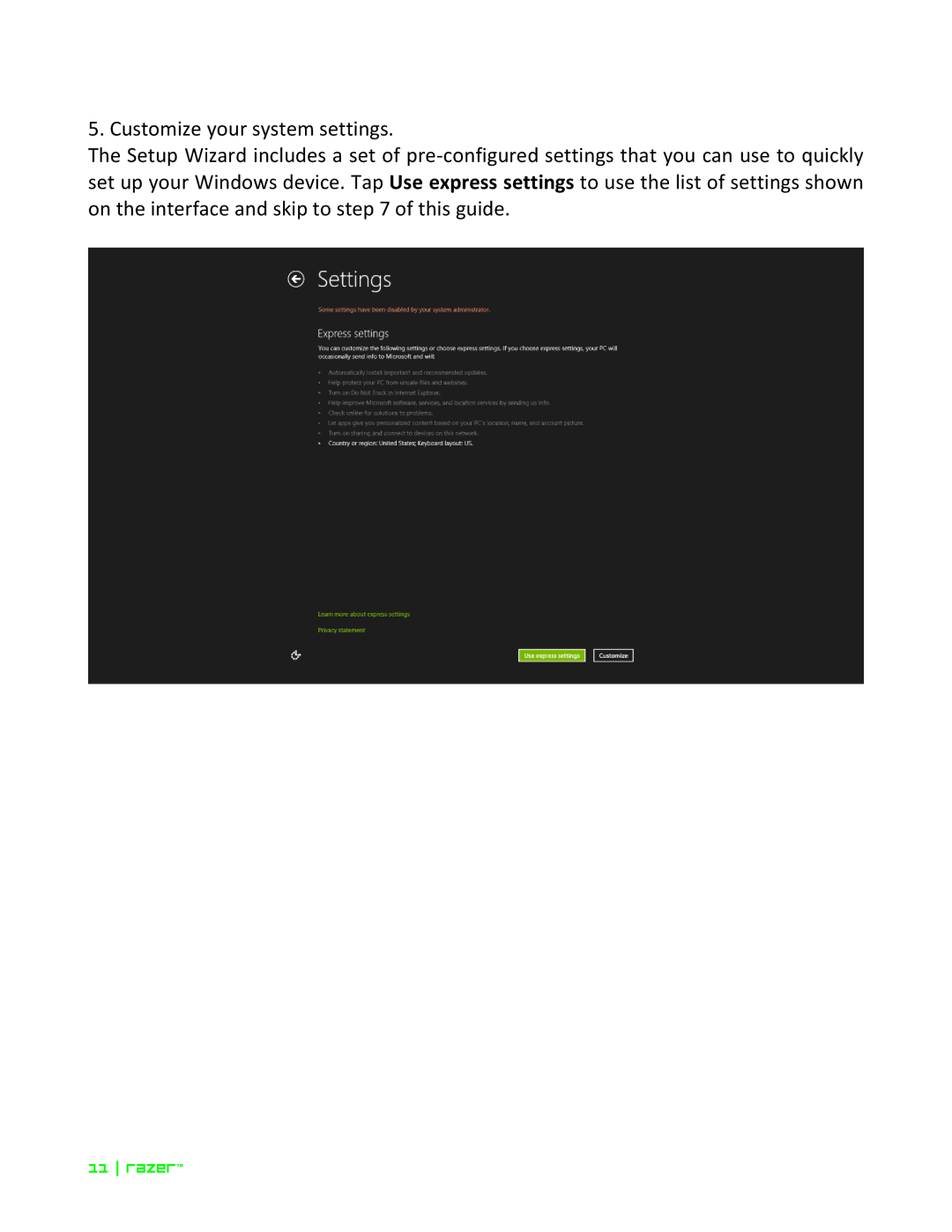 Razer Razer Edge Pro manual 