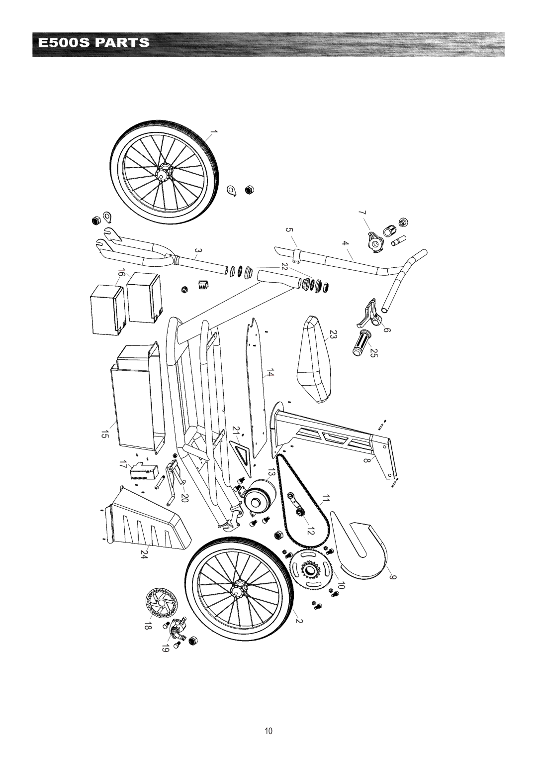 Razor E500S owner manual 2418 