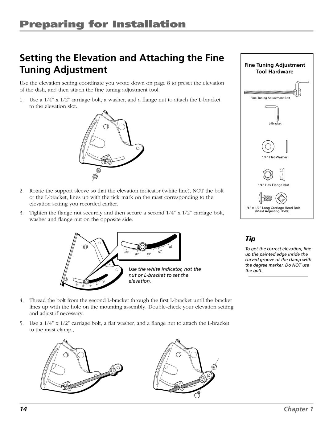 RCA 15407690 manual Fine Tuning Adjustment 