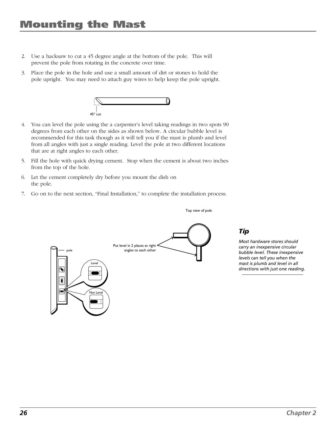 RCA 15407690 manual 45 cut 