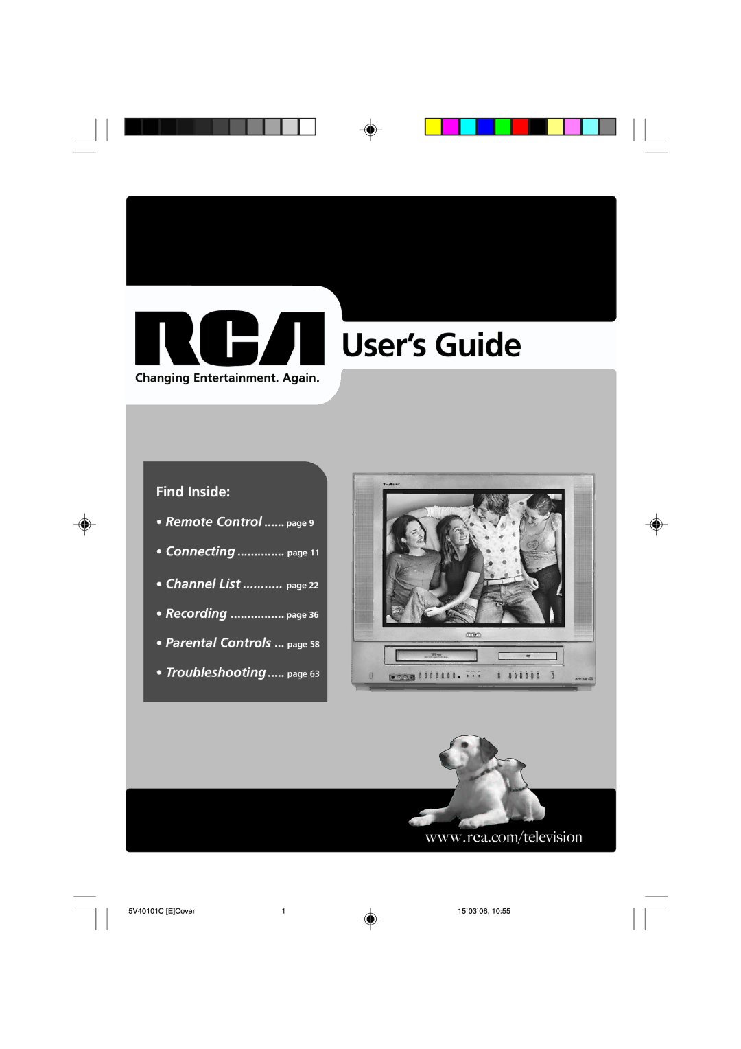 RCA 24F502TDV manual  