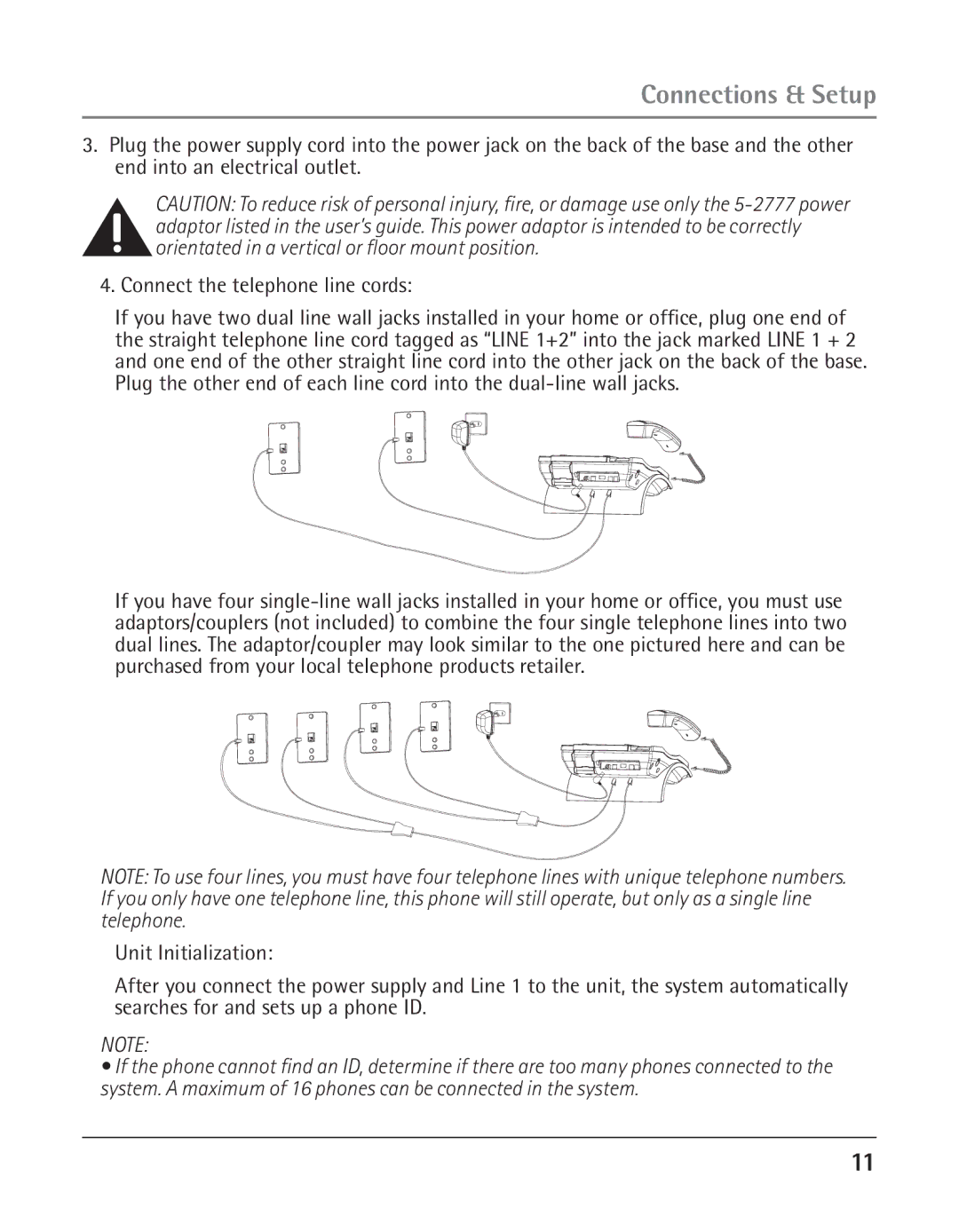 RCA 25425RE1A manual Connections & Setup 