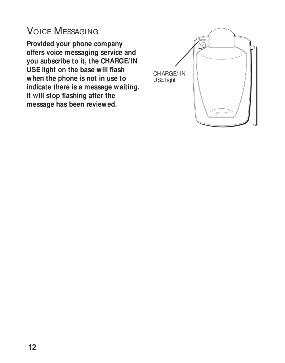 RCA 26730 manual Voice Messaging 