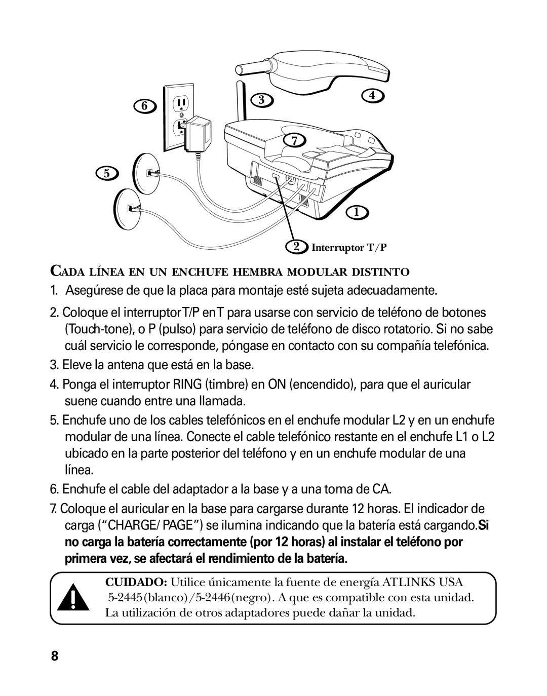 RCA 26925 manual Cada Línea EN UN Enchufe Hembra Modular Distinto 