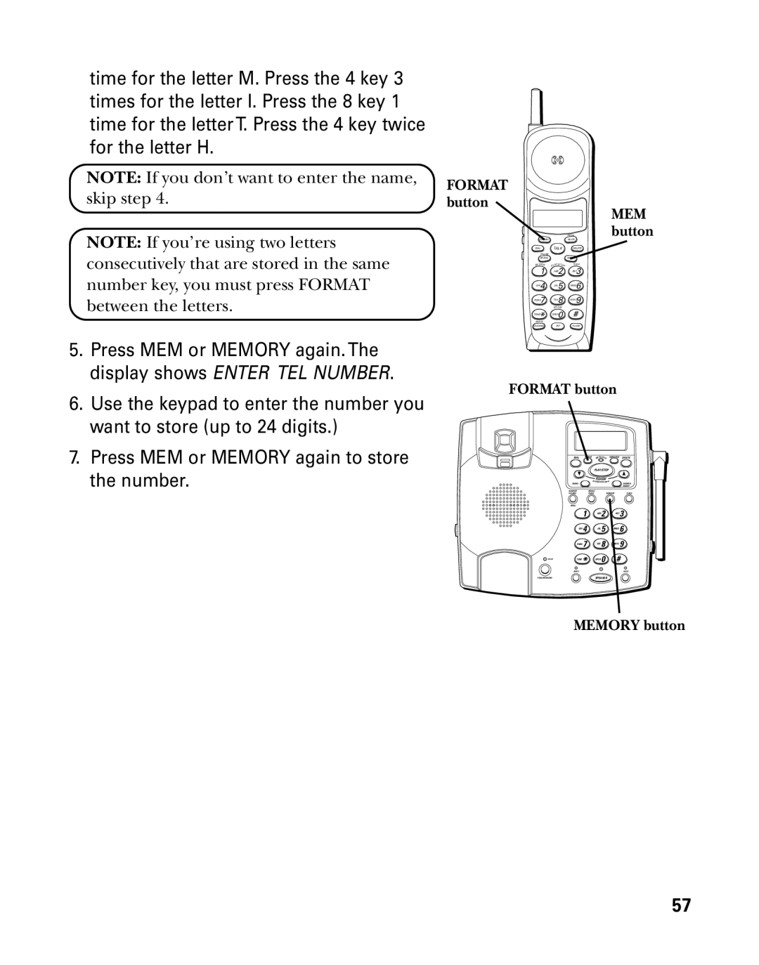 RCA 26958 manual Format Messages Announce Delete 