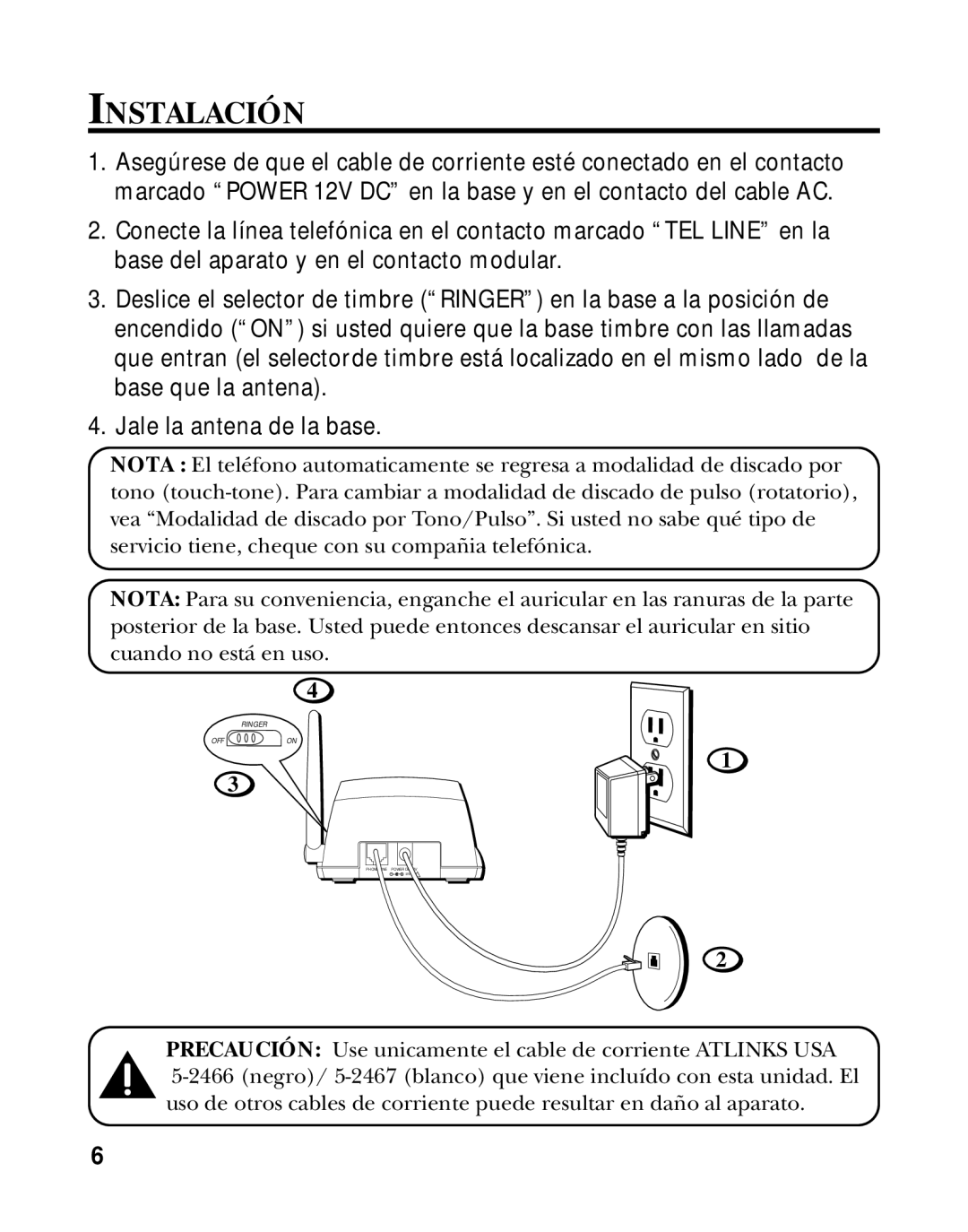 RCA 26970 manual Instalación 